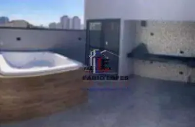 Cobertura com 2 dormitórios à venda, 96 m² por R$ 330.000,00 - Vila Humaitá - Santo André/SP