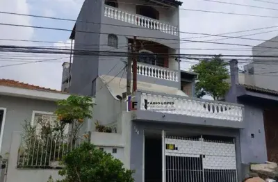 Casa com 4 quartos à venda na Rua Itacolomi, Vila Curuçá, Santo André