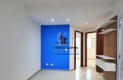 Apartamento com 2 dormitórios à venda, 43 m² por r$ 245.000,00 - parque gerassi - santo andré/sp