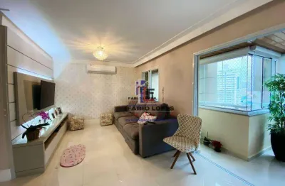 Apartamento com 3 dormitórios à venda, 128 m² por r$ 1.400.000,00 - centro - santo andré/sp