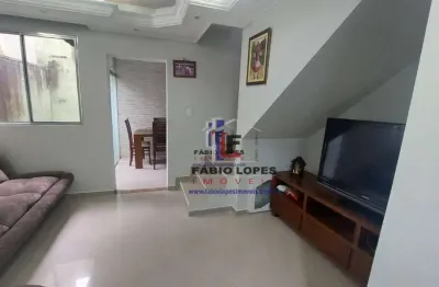 Casa com 2 dormitórios à venda, 65 m² por r$ 265.000,00 - jardim vila rica - santo andré/sp