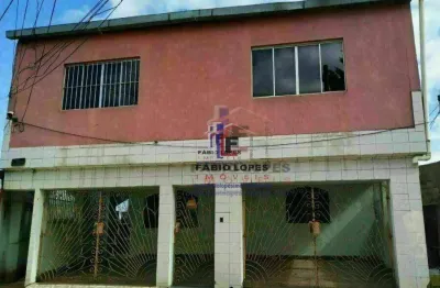 Sobrado com 3 dormitórios à venda, 279 m² por r$ 530.000,00 - vila aquilino - santo andré/sp