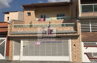 Sobrado com 4 dormitórios à venda, 237 m² por r$ 740.000,00 - vila guiomar - santo andré/sp