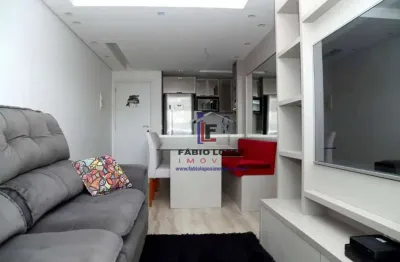 Apartamento mobiliado a venda, no bairro campestre - sbc - sp