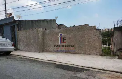 Terreno à venda, 250 m² por r$ 480.000,00 - jardim alvorada - santo andré/sp