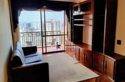 Apartamento mobiliado - para locação - vila bastos - santo andré/sp.