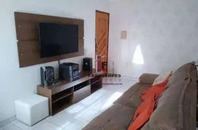 Apartamento com 2 quartos à venda na Rua Valdemar Celestino da Silva, Parque São Vicente, Mauá