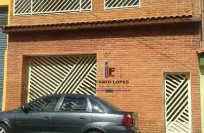 Casa com 8 quartos à venda na Rua Lauro Muller, Vila Palmares, Santo André