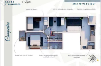 Apartamento sem condominio com elevador - a venda - bairro campestre - santo andre (sp)