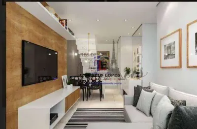 Apartamento com 2 dormitórios à venda, 100 m² por r$ 340.000,00 - vila príncipe de gales - santo andré/sp