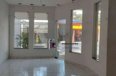 Sala comercial para alugar na Avenida Dom Pedro I, Vila América, Santo André