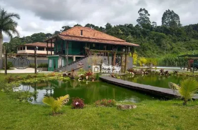 Maravilhosa chácara com 3 dormitórios à venda, 1800 m² por r$ 1.100.000 - salinas - nova friburgo/rj