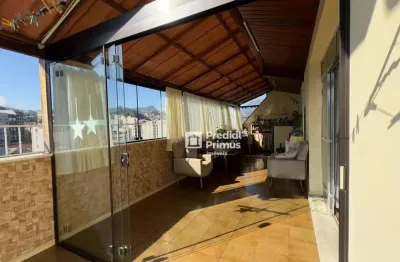 Cobertura com 3 dormitórios à venda, 203 m² por r$ 1.100.000,00 - centro - nova friburgo/rj