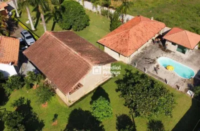 Belíssima chácara com 2 dormitórios à venda, 1800 m² por r$ 800.000 - centro - bom jardim/rj