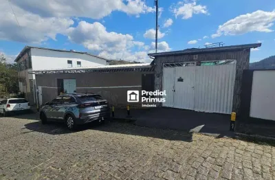 Galpão de 209m² mais casa com 2 dormitórios à venda, 309 m² por r$ 789.000 - jardim marajói - nova friburgo/rj