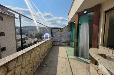 Cobertura à venda, 317 m² por r$ 1.500.000,00 - centro - nova friburgo/rj