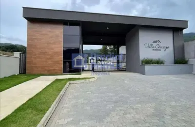 Terreno em condomínio fechado à venda, 414 m² por r$ 350.000 - cascatinha - nova friburgo/rj