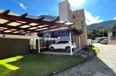 Casa à venda no condomínio parque césar guinle – cônego | piscina aquecida, sauna e 2 suítes!