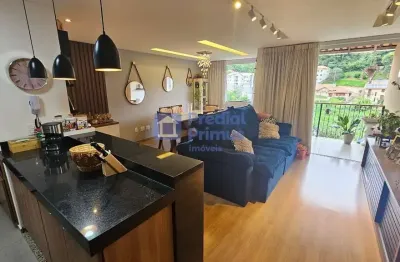 Cobertura à venda, 141 m² por r$ 699.000,00 - santa elisa - nova friburgo/rj