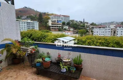 Cobertura duplex com 4 dormitórios à venda, 180 m² por r$ 1.300.000 - centro - nova friburgo/rj