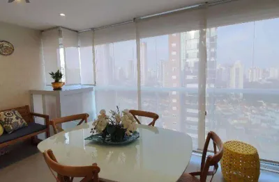 ** vision anália franco - maravilhoso studio em andar alto c/ ampla varanda gourmet - 1 vaga **