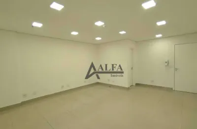** anália business - oportunidade - excelente sala comercial em andar alto c/ varanda - próx. ao shopping anália franco - 1 vaga **