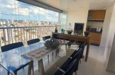 ** terraças tatuapé - lindo apartamento em andar alto c/ ampla varanda gourmet c/ churrasqueira **
