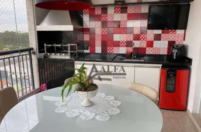 ** clima do bosque - oportunidade - maravilhoso apto. em andar alto c/ ampla varanda gourmet c/ churrasqueira - 2 vagas **