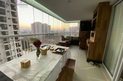 ** incontro - oportunidade - lindo apto. c/ ampla varanda gourmet c/ churrasqueira - 2 vagas + depósito **