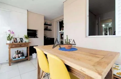 ** condomínio mistral - excelente apartamento c/ varanda gourmet c/ churrasqueira **