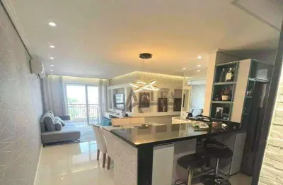 ** Piazza Di Verona - PORTEIRA FECHADA - Cinematográfico apartamento em andar alto c/ varanda gourmet c/ churrasqueira **