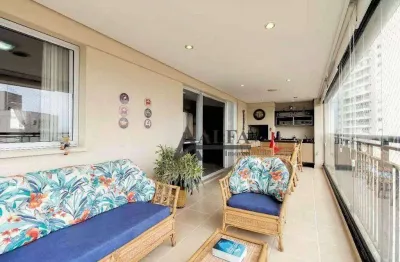 ** dream view - lindo apartamento em andar alto c/ ampla varanda gourmet c/ churrasqueira **