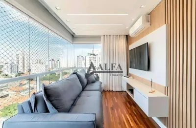 ** bio tatuapé - oportunidade - cinematográfico apto. em andar alto c/ ampla varanda gourmet - 2 vagas + depósito **