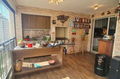 ** florae aclimação - oportunidade - maravilhoso apto. em andar alto c/ ampla varanda gourmet c/ churrasqueira - 3 vagas + depósito **