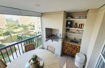 ** la dolce vita - oportunidade - lindo apto. ensolarado c/ ampla varanda gourmet c/ churrasqueira e vista p/ o boulevard do condomínio - 2 vagas **
