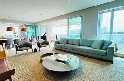 ** bauhaus - oportunidade - maravilhoso apto. em andar alto c/ vista deslumbrante e ampla varanda gourmet c/ churrasqueira - 5 vagas + depósito **