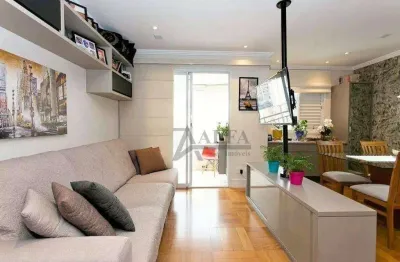 ** quadra azul - imperdível - maravilhoso apartamento em andar alto próximo ao colégio agostiniano mendel e metrô tatuapé **