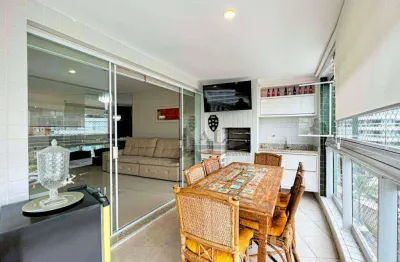 ** riviera de são lourenço - oportunidade - lindo apto. c/ ampla varanda gourmet c/ churrasqueira - 2 vagas **