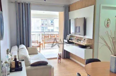** edifício mistral - lindo apartamento c/ ampla varanda gourmet c/ churrasqueira **