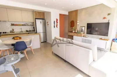 ** cittá della móoca - maravilhoso apartamento em andar alto c/ varanda gourmet c/ churrasqueira totalmente integrada as salas **