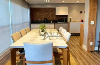 ** central park prime tatuapé - oportunidade - cinematográfico apto. em andar alto c/ ampla varanda gourmet c/ churrasqueira - 3 vagas + depósito **