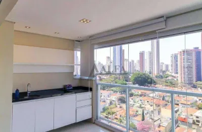 ** vision - o p o r t u n i d a d e - maravilhoso studio c/ ampla varanda gourmet **