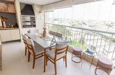 ** accanto - maravilhoso apartamento c/ ampla varanda gourmet c/ churrasqueira c/ fechamento em vidro **
