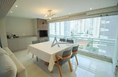 ** moóca condominium club - imperdível - cinematográfico apartamento c/ ampla varanda gourmet c/ churrasqueira totalmente integrada as salas **