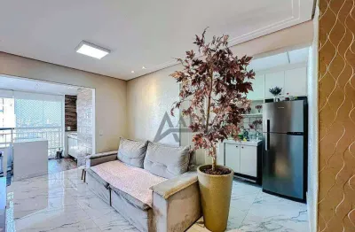 ** magnífico moóca - maravilhoso apartamento em andar altíssimo c/ ampla varanda gourmet c/ churrasqueira **