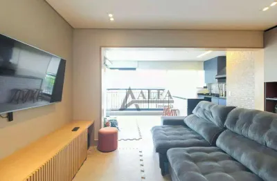 ** vértiz tatuapé - cinematográfico apartamento ampla varanda gourmet totalmente integrada a sala **