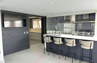 ** Montblanc - PORTEIRA FECHADA - Cinematográfico apartamento em andar alto c/ ampla e magnífica varanda gourmet c/ churrasqueira **