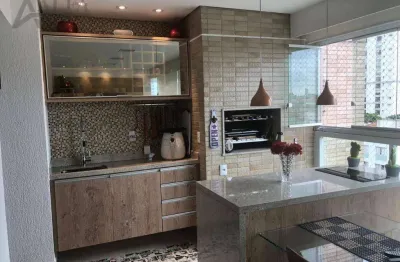 ** Plaza Mayor - OPORTUNIDADE - Maravilhoso apto. c/ ampla varanda gourmet c/ churrasqueira - 3 Vagas + Depósito **