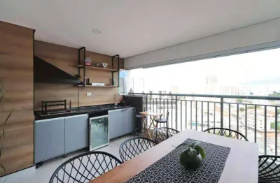 ** Exclusive Tatuapé - IMPERDÍVEL - Lindo apartamento em andar alto c/ ampla varanda gourmet c/ churrasqueira **
