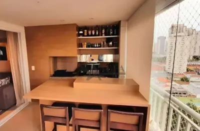 ** Terrazzo Nobile - OPORTUNIDADE - Maravilhoso apto. em andar alto c/ ampla varanda gourmet c/ churrasqueira - 2 Vagas **